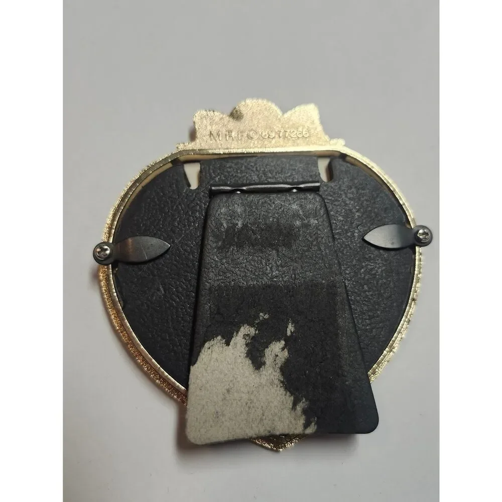 1928 Gold-Tone Heart Picture Frame